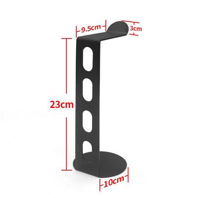 China Wholesale Custom Durable Gaming Headset Durable Logo Home Internet Cafe Use Metal Logo Stand Earphone Desk Stand for sale