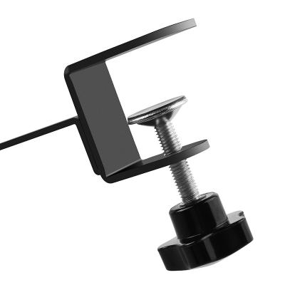 China Durable Cheap Home Office Use Portable Black Under Desk Earphones Desk Hook Holder Stand for sale