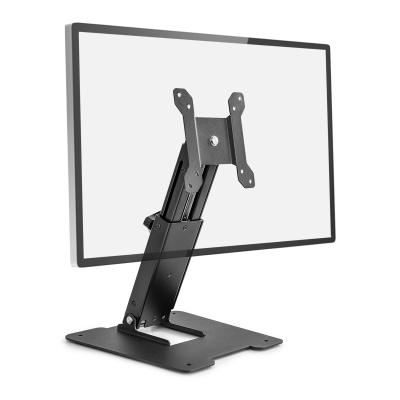 China Wholesale Custom Single Stand Steel Low Pofile Vesa Monitor Adjustable Monitor Stands for sale