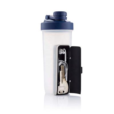 China PORTABLE Recycled Plastic Protein SHAKER Bottle With Storage For GYM Sports Activity for sale