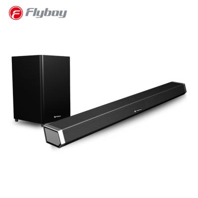 China Sound bar with wireless subwoofer 2.1Ch soundbar with wireless TV subwoofer ARC/Optical/AUX connectivity for sale