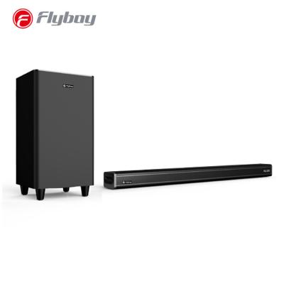 China AUX/BT/USB/OPT-IN 2.1 Channel 120W RMS Rich Bass Home Theater Speaker System Sound Bar For Home Theater TV Wireless Soundbar for sale