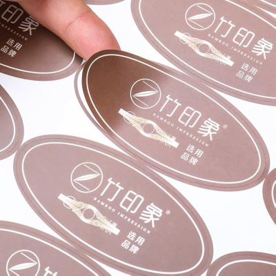 China Custom Self Adhesive Paper Packaging Label Barcode Label Sticker for sale