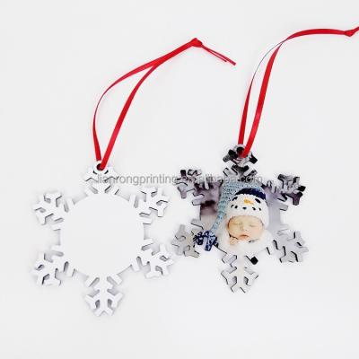 China New Shape Automotive Sublimation MDF Blank Christmas Gift Ornaments Wooden Gift Tag for sale