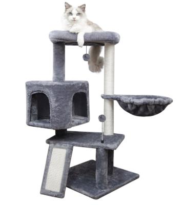 China Viable Article 2023 Popular ANWIKIDE Large Cat Tree House Tree Tower for sale