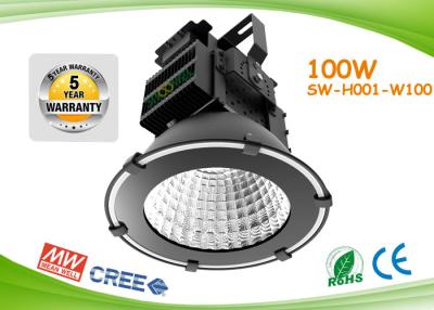 China 50000H AC100 - 277v Cree leidde Hoge Baailichten 100 Watts voor Binnengymnastiek Te koop