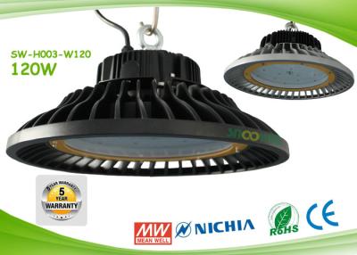 China 120w UFO Led High Bay Lights Nichia 757SMD High Efficiency 140LM Per Watt for sale