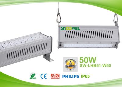 China 50w Led Linear High Bay lights 30 × 70 beam angle energy efficient high bay lamp for sale