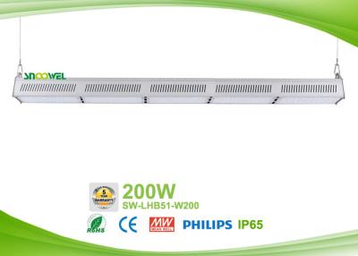 China Philips 3030 200w führte lineares hohes Bucht 30 × 70/60/90 Grad der Strahl zu verkaufen