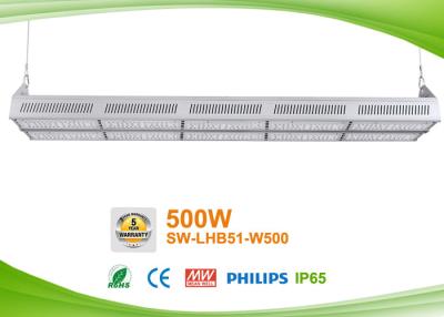 China 500w brilhante conduziu a baía alta linear/dispositivos bondes conduzidos lineares para a oficina com teto alto à venda