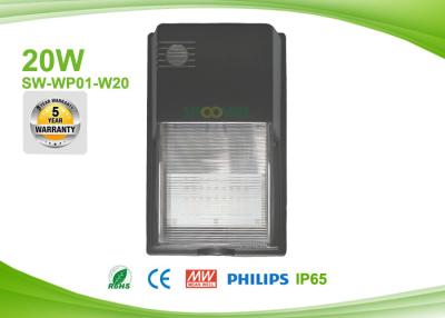 China Photocell high lumen LED Wall Pack Lights , led exterior wall pack with daylight switch for sale