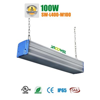 China Ángulo de haz 120° bahía de 100 vatios de alto linear LED que enciende el alto lumen 16000lm UGR bajo en venta