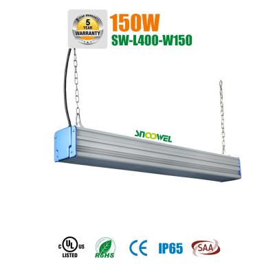 China Alta iluminación linear brillante de la bahía LED de Dimmable 150w alta para el taller en venta