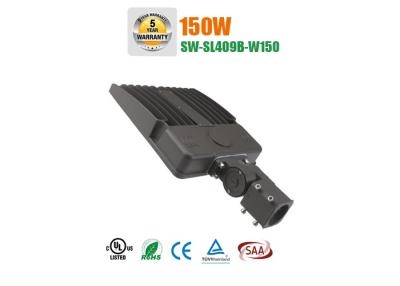 China hoogspannings150w LEIDEN shoebox licht met type 1 2 3 het opzetten AC90 aan 305v 347v 480v Te koop