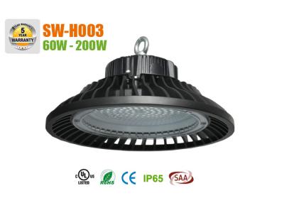 China Lage het UFO LEIDENE van UGR 120w hoge baai 120 wattshoog rendement 160lm/w 0 - dimmable 10v Te koop