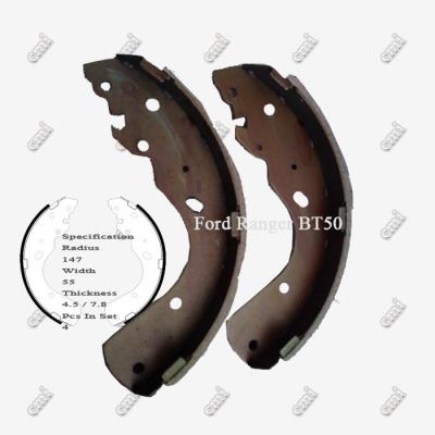 China Drum Brake Shoe Replacement Ford Ranger Ford Everest 4509601 Ranger 3645890 Mazda BT50 for sale