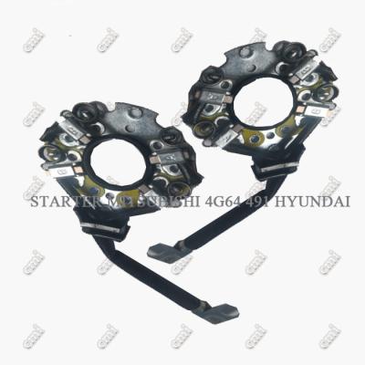 China Tenedor de cepillo automotriz durable del motor de arrancador de los recambios del vehículo Mitsubishi apto 4g64 491 Hyundai en venta