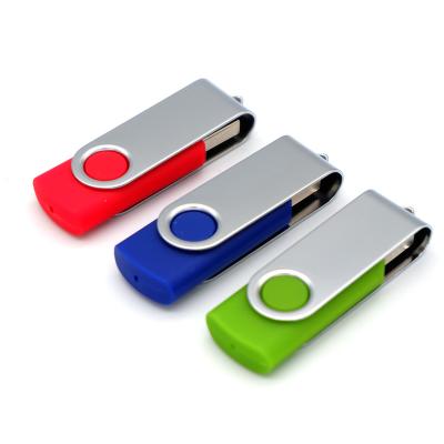 China Fast Speed ​​Data Swivel USB Flash Drive Saving Custom USB Stick with Custom Logo Printing 4GB 8GB 16GB 32GB 64GB USB Stick for sale