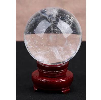 China Europe Cheap Price Magic Crystal Ball Healing Quartz Crystal Sphere Natural Clear Healing for sale