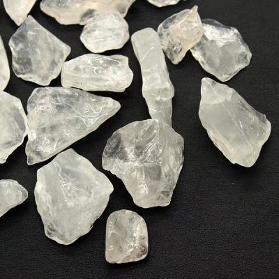 China China For Sale Rough White Crystal Tumbled Clear White Crystal Stone for sale