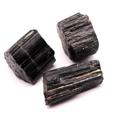 China Natural Amethyst Crystal Rough Gemstone Healing Raw Black Tourmaline Stone From China for sale