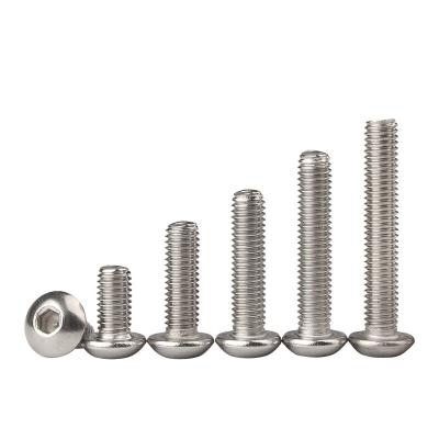 China Stainless steel china screw supplier Stainless Steel Round Head Screws, Hexagon Button Head Screws for sale