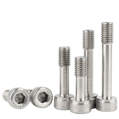 China Stainless steel fastener 304 316 Stainless Steel m6  Half Thread Hex Allen Socket Cap Head Machine Screws for sale