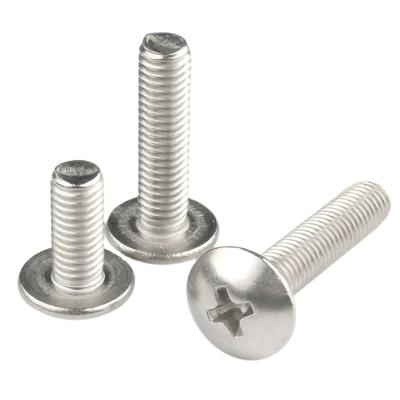 China Stainless steel fasteners 304 Stainless Steel American Standard Thread Pan Head Cross Machine Screw for sale