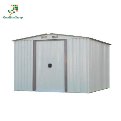 China Easily Assembled Sheds Garden Strong Durable Tool Sheds Metal Garden House for sale