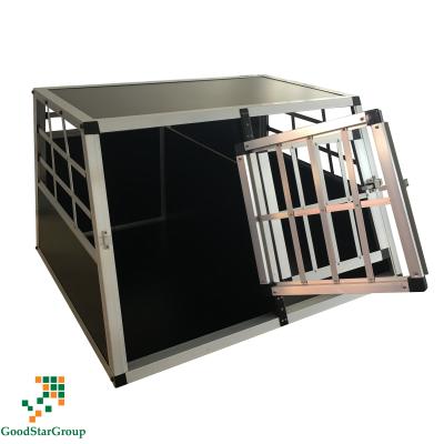 China Sustainable high quality aluminum dog cage/pet cage/outdoor dog cage with safe locks for sale