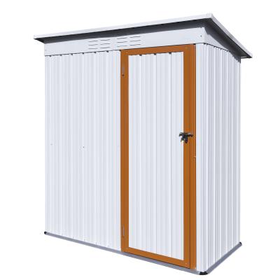 China Easily Assembled 8' x 6' Steel Backyard Outdoor Service Patio Tool Shed Storage Garden Shed for sale