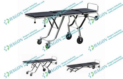 Chine Alliage d'aluminium de cadavre de maquillage de chariot pliable mobile à civière à vendre