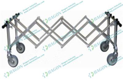 중국 편리한 접이식 알루미늄 합금 교회 관 장례식 트롤리 장비 판매용