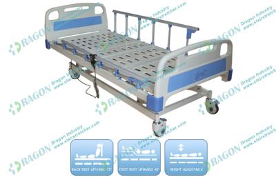 China Mehrfunktionales elektrisches Krankenhaus-Bett mit der Höhe justierbar, faltendes medizinisches Bett zu verkaufen