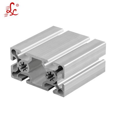 China Aotomobiles 6063 Industrial Aluminio T5 50100 for worktable frame slot t track material extrusion aluminum profile 50x100 for sale