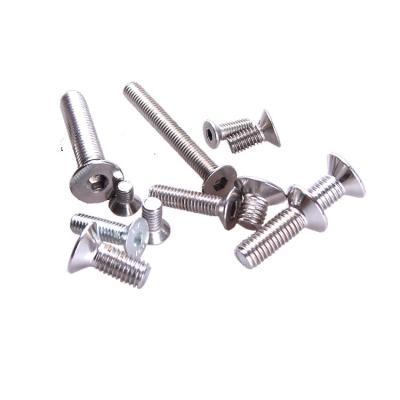 China Flat Head Carriage Bolt Aluminum Profile Hex Connection High Strength Stainless Steel For Flat Head Bolts Iso Aluminum Profile Connection Hardware Tools for sale