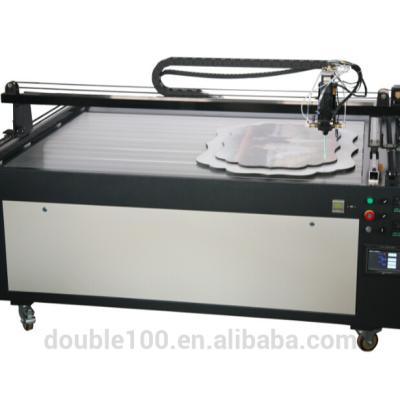 China Double100auto printing shops glue dispensing machine on board, carton, glass for sale