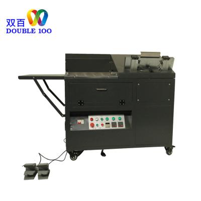 China Magazines Printing DOUBLE 100 Hot&Cold Pressing Photobook Binding All In One Photo Album Making Machine for sale