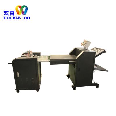 China Printing Shops Double Automatic 100 Photobook Hard Cover Album Paper Creasing And Folding Machine for sale