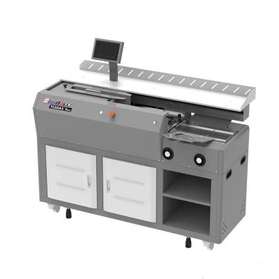 China Double100 TC60A3 A4 Side Gluing Hot Binding Machine&Stick 1340*580*970/1550*580*970 Thesis Notebook Photobook Glue Binding for sale