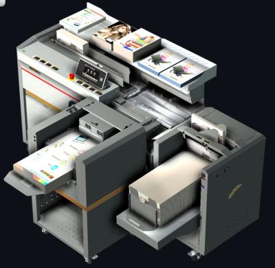 China Making Books Thermal Hot Glue Binding Automatic Photo Book Making Machine Trading for sale