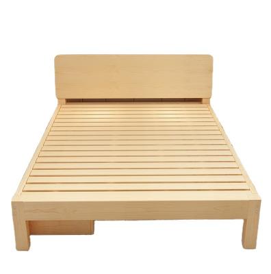 China Factory direct sales (others) adjustable single bed children furniture solid wood bed for sale