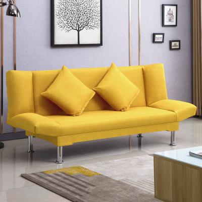 China Factory direct sales fabric lazy sofa small sofa bedroom apartment living room Nordic simple foldable sofa bed for sale