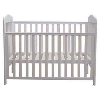 China European Style Variable Crib Modern Safe Solid Wood Sliding Railing Multifunctional Baby Crib for sale