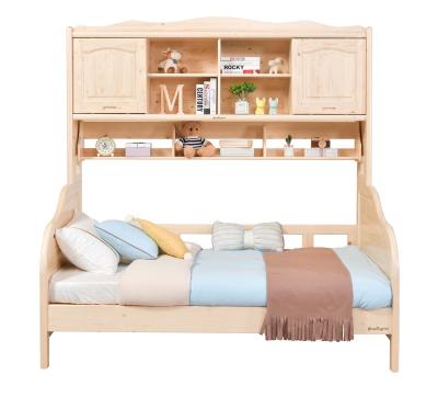 China Modern Modern Fashion All Solid Wood Children's Double Bed Multifunctional Children's Bed for sale