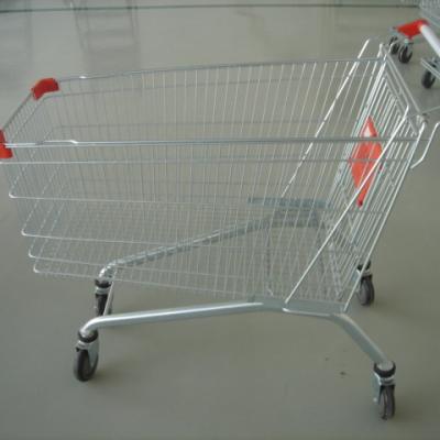 China Unfolding Shopping Cart Supermarket Shopping Trolley Carts for sale