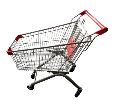 China Unfolding Supermarket Trolley Shopping Trolley For Supermarket Use for sale