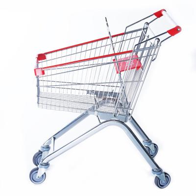 China Unfolding Hot Sales Shopping Trolley Finishing Powder Coating And Zinc for sale