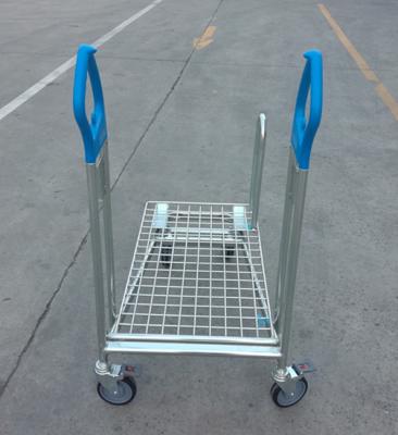 China Storage funiture platform hand truck for transporting with two handle for sale