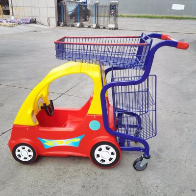 China Unveiling Children Kids Supermarket Shopping Trolley for sale